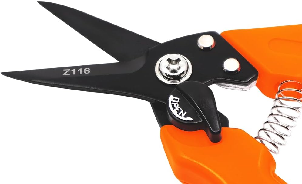 Zenport Z116 Hoof and Floral Trimming Shear with Twin-Blade, 7.5-Inch Box of 10