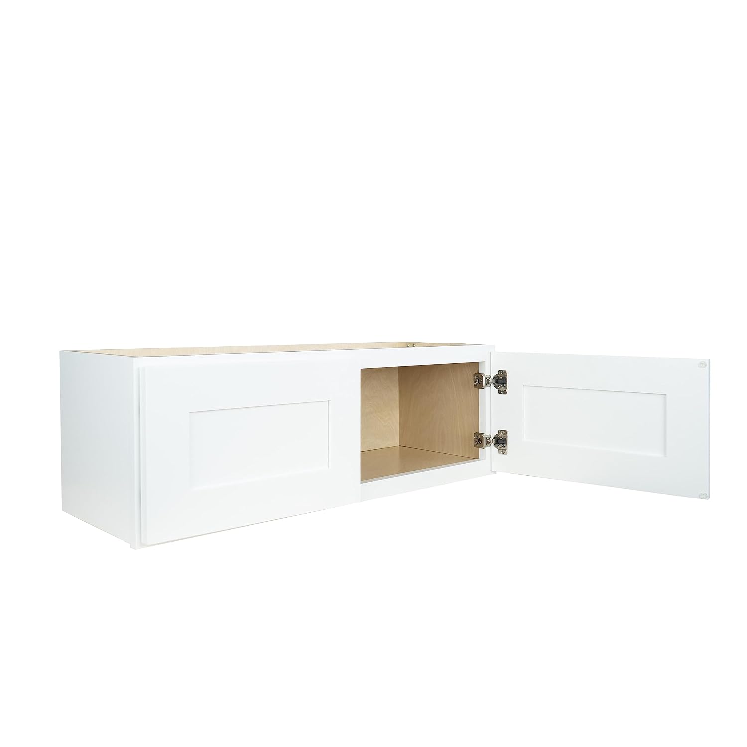 Hollywood Fabiani Design Wall Kitchen Cabinet 36 in. W x 12 in. D x 12 in. H in Shaker White Ready to Assemble