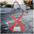 clamps Granite Slab Lifting Clamp Heavy Duty Stone Scissor Lifter Clamp for Carrying and Vertical Transport vertical(12inch)