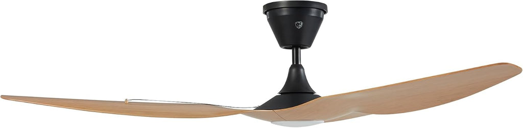 Big Ass Fans - Haiku Coastal - Marine/Coastal Grade Smart Outdoor Ceiling Fan with Remote Control, 2700K Dimmable LED, Universal Mount with 5' Extension Tube