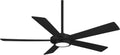 MINKA-AIRE F745-CL Sabot 52 Inch Ceiling Fan with Integrated LED Light Kit in Coal Finish