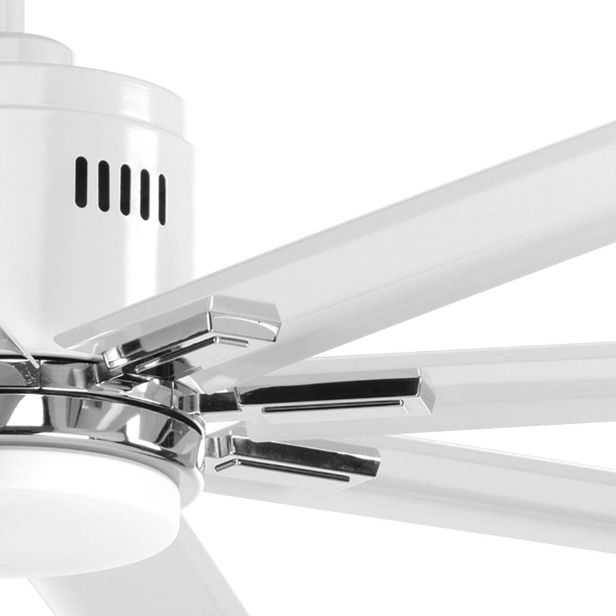 Progress Lighting P2550-3030K Vast Collection 72-in 18W LED Eight Blade Fan, White