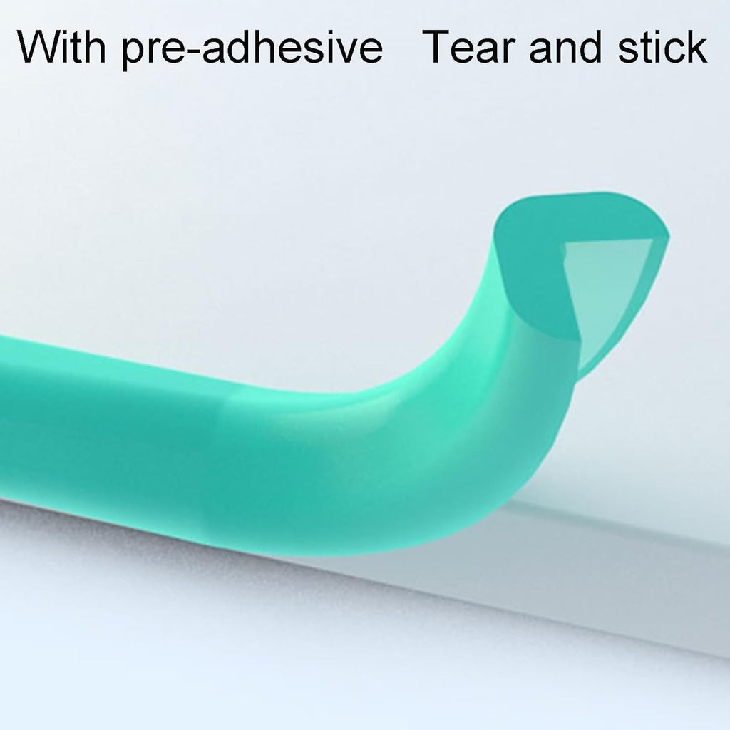 Corner Protectors，Foam Edge Protectors， Edge Corner Protector Proofing, Edge Bumpers, Furniture Edge and Corner Guards, Wall Corner Pole Strips Covers Sharp Furniture Table, Adhesive(White,6pcs)