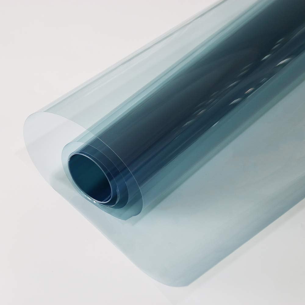 80% VLT Nano Ceramic Window Film 99% Anti UV Front Car Solar Windshield Rear Side Window Tint, Light Blue (20' x100ft)