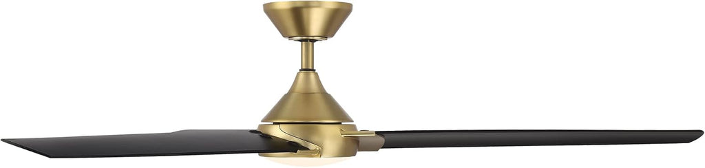 WAC Lighting F-088L-SB/MB Zelda Indoor Ceiling Fan Soft Brass Matte Black