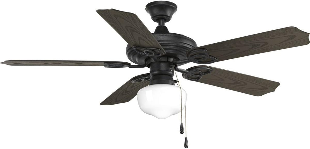Progress Lighting AirPro Collection 52'' Five-Blade Indoor/Outdoor Ceiling Fan