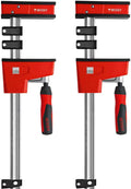 Bessey - K-BODY REVOlution 18' Parallel Clamps with Composite Plastic Handle and 3-3/4-In. Throat Depth - 2-Pack