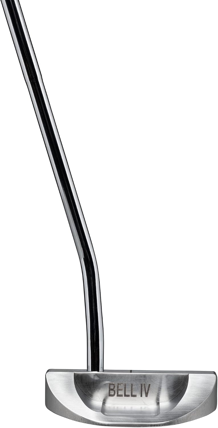 Bell IV H-390 Half-Offset CNC Milled Full-Mallet Golf Putter + Winn Dri-Tac Dark Gray Midsize Grip | Made in USA