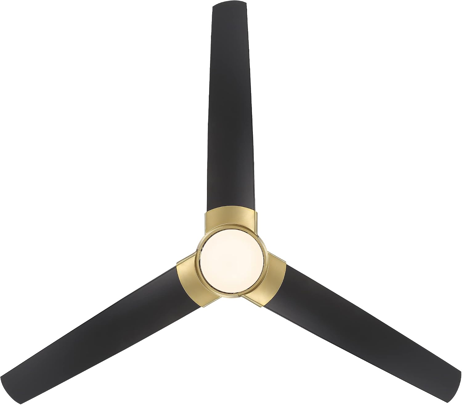 WAC Lighting F-088L-SB/MB Zelda Indoor Ceiling Fan Soft Brass Matte Black