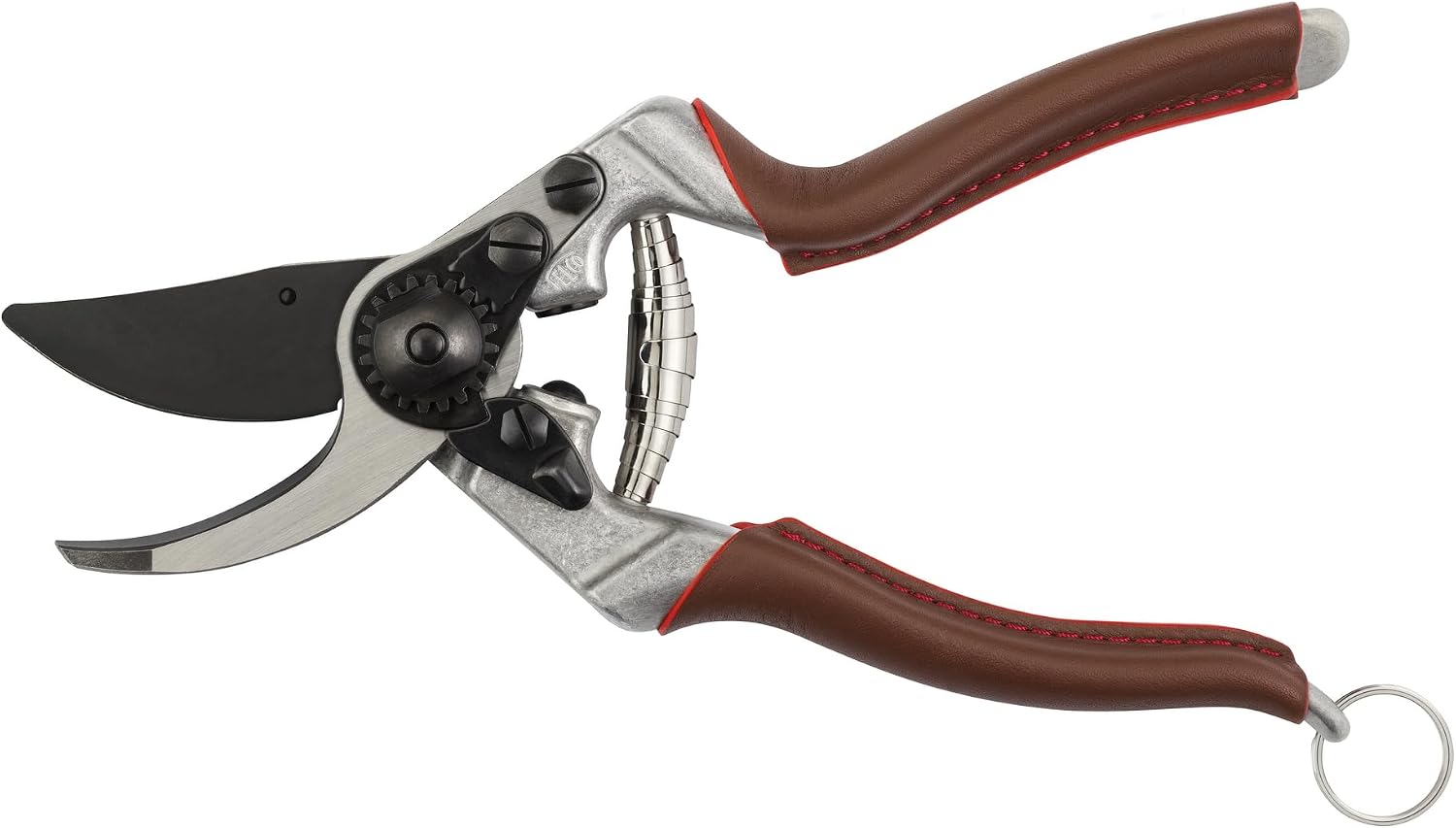 FELCO 8 ELITE Pruning Shears – 8.3' Swiss-Made Garden Clippers with Leather-Wrapped Handle for Large Right Hand | Hand Pruners for Gardening | Garden Tool Cutter with Bypass Blade, Carbon Steel