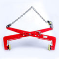 Stone Lifting Clamp, Granite Slab Lifting Clamp, Clamps with Chain Vertical Plate, for Lifting and Transporting Hanging Stone Fixture Clip Slate(One Color-12in)