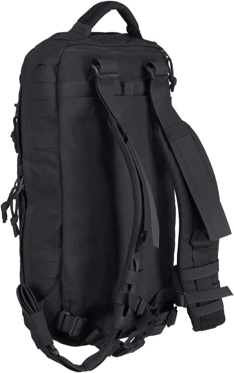 Tasmanian Tiger Medic Assault Tactical Medical Backpack MKII - Lightweight MOLLE System Organization for First Aid Survival, Black - One Size