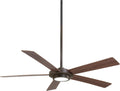 Minka-Aire F745-ORB Sabot 52 Inch Ceiling Fan with Integrated LED Light and DC Motor in Oil Rubbed Bronze Finish
