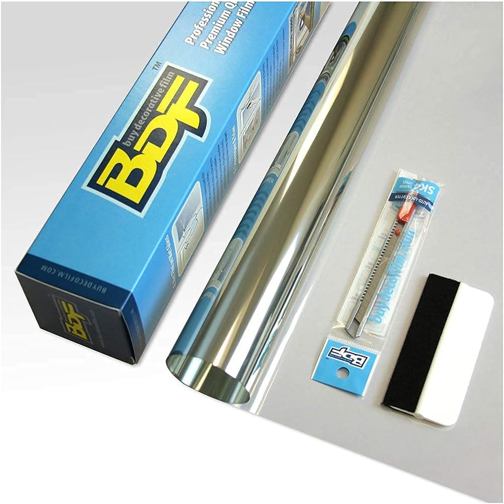 BDF NSH70 Window Film Transparent High Light Flow with High Heat Rejection & UV Cut (Very Light) - 30in X 50ft