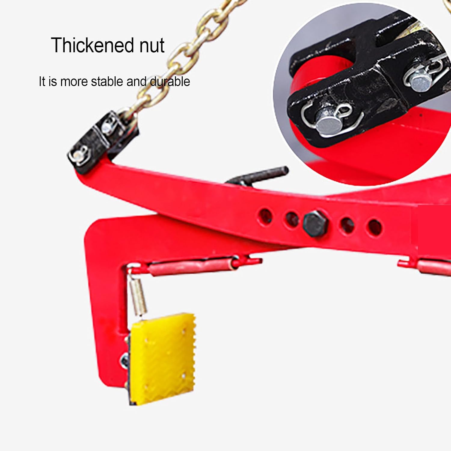 Adjustable Granite Curb Clamp, Heavy Duty Stone Lifting Clamps, Handling Stone Lifting Clamp, Marble Lifting Clamps, Material Transport Tool, for Industry Hoist Crane
