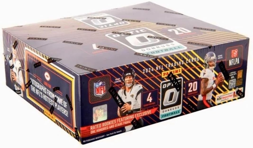 2024 Panini Donruss Optic Football Sealed Retail Box (20 Packs/Box)