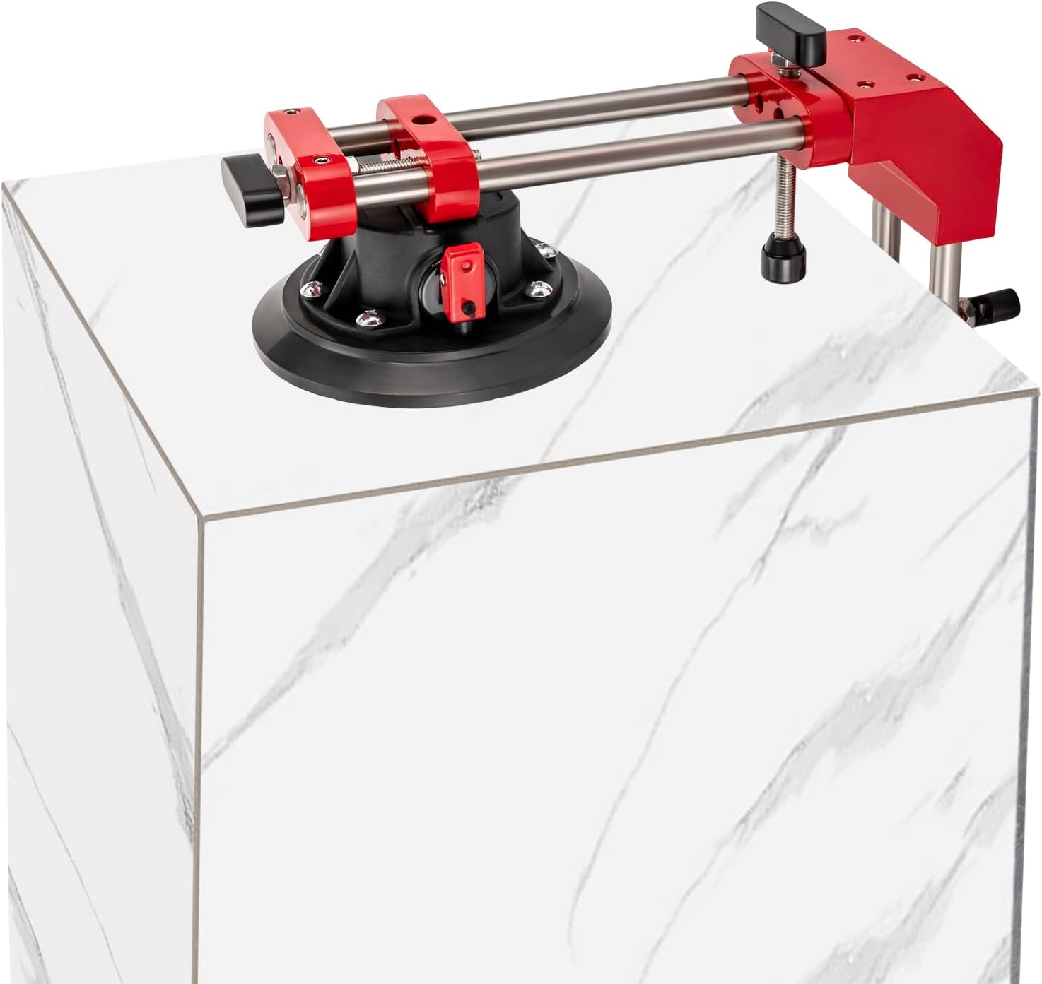 DYRABREST 90 Degree Countertop Seam Setter Right Angle Adjustable Seamless Stone Seaming Tool Heavy Duty Corner Clamps for Granite, Stone, Marble, Slab