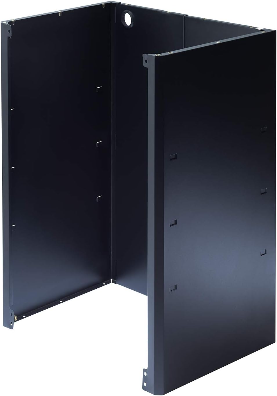 Trinity 24 Inch Garage Wall Storage Cabinet, 22 Gauge Steel, Wall-Mount, Adjustable Shelf and Reversible Door for Tools, Cleaning Supplies, and More, Black