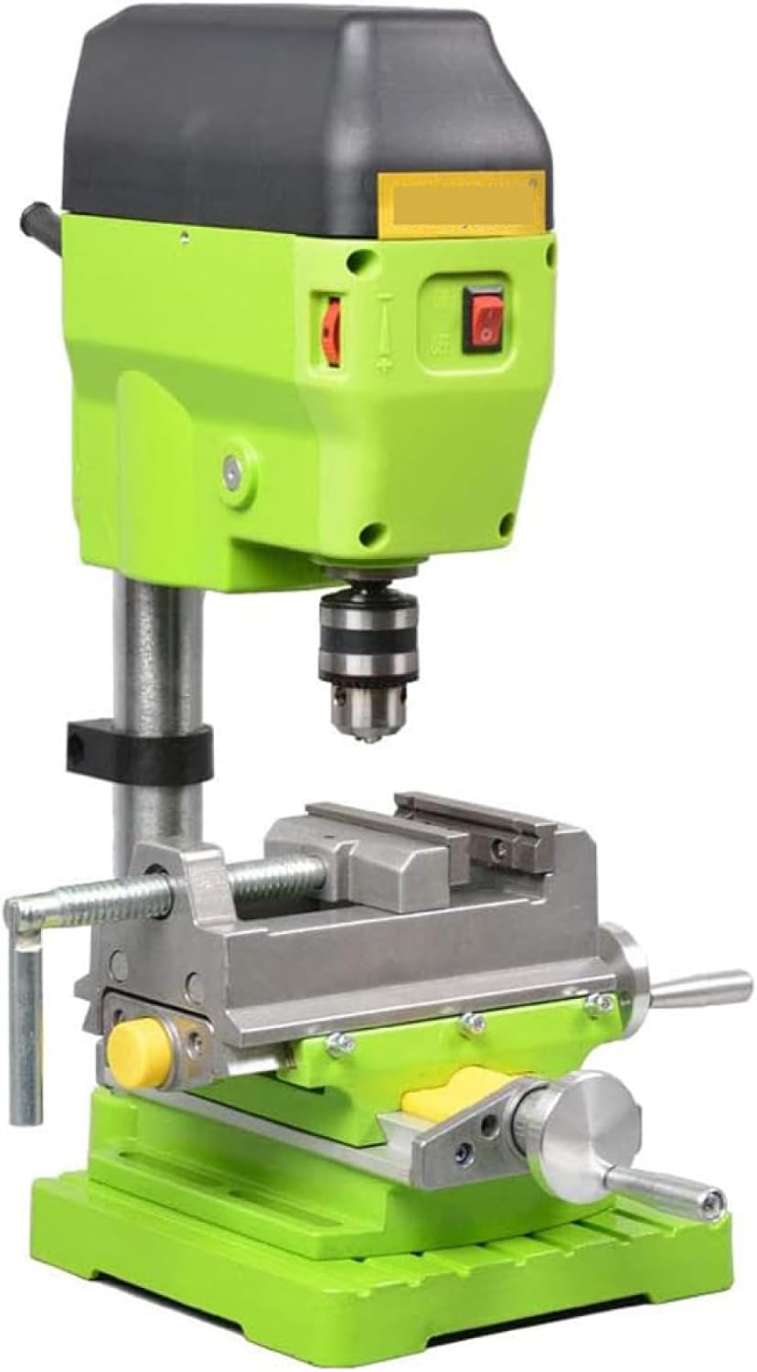 TopHomer Cross Slide Vise for Mill and Drill Press, Slide Table 2 Axis Adjustive Cross Fixture X - Y Compound Bench Top Woodworking Clamp for Mini Drilling Milling Machine