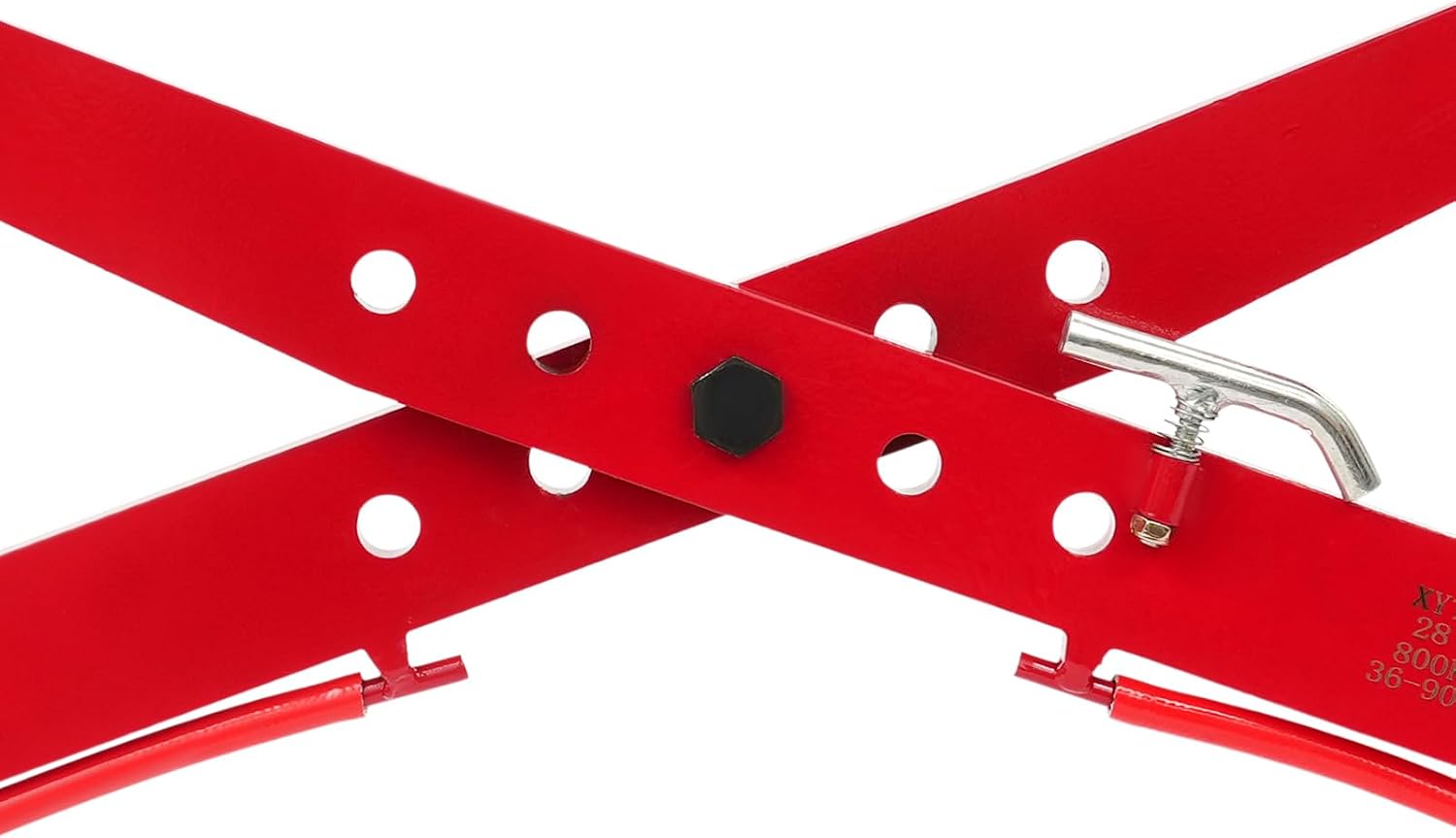 1764lbs Heavy Duty Stone Lifting Clamp 14'-35' Opening Adjustable Stone Clamp Scissor Lifter Clamp for Carrying & Vertical Transport of Concrete Blocks, Slate Sheets, Granite Slab, Timber (Red)