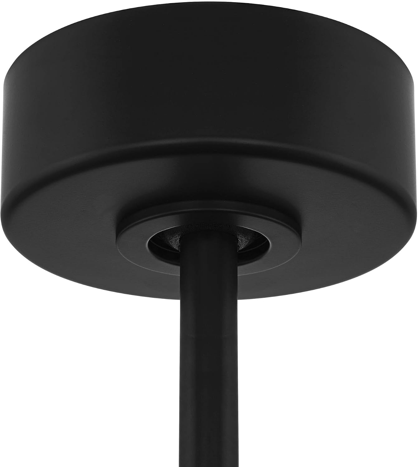 Casa Vieja 56' Ethos Modern Industrial Indoor Outdoor Ceiling Fan 3 Blade LED Light Remote Control Matte Black Brown Dark Walnut Finish Blades Bedroom Patio Living Room Damp Rated Decorative