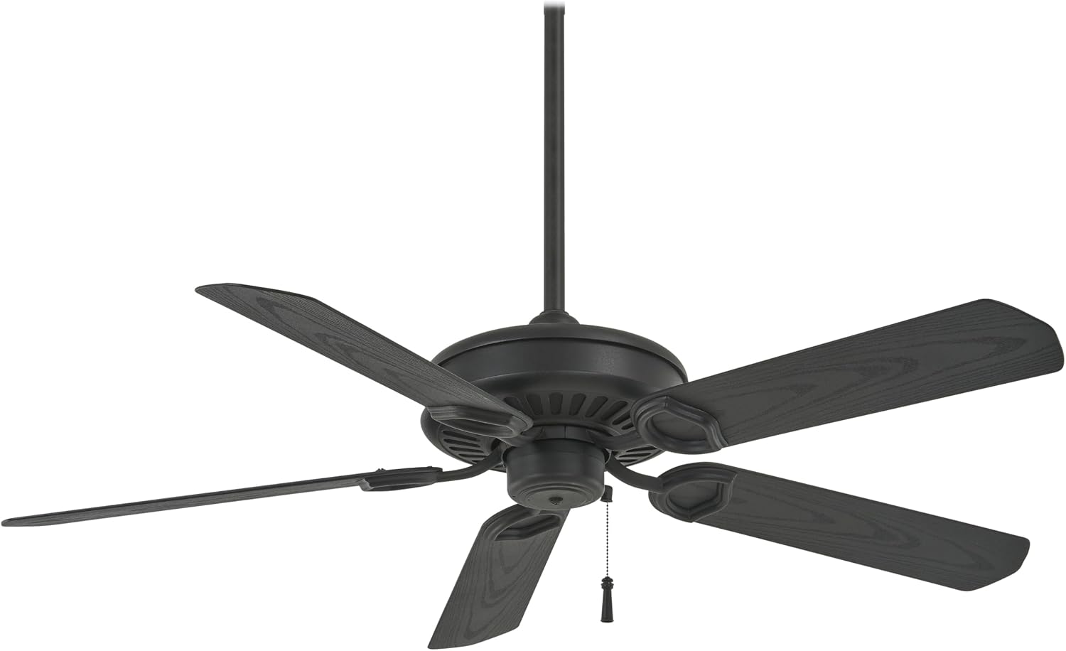 MINKA-AIRE F589-TCL Sundowner 54' 5-Blade Ceiling Fan in Textured Coal Finish with Textured Coal Blades
