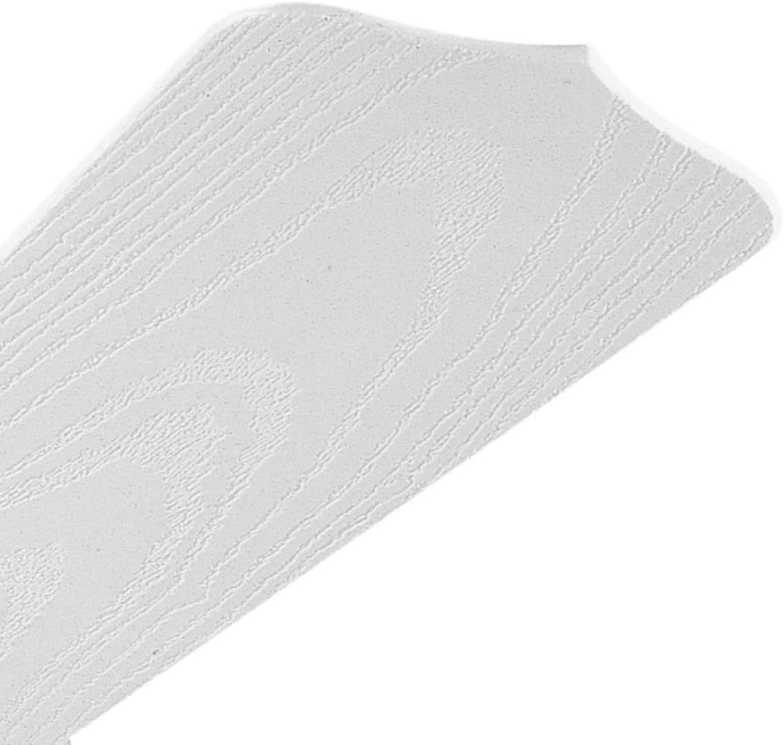 Progress Lighting P2502-30 52-Inch Patio Fan with 5 Blades and 3-Speed Reversible Motor White Fan with Abs White Blades for Outdoor Use, White