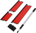 Eujgoov Stainless Steel Skimming Blade Set Drywall Tool with Extension Handle, Eujgoovsmpf386gyx