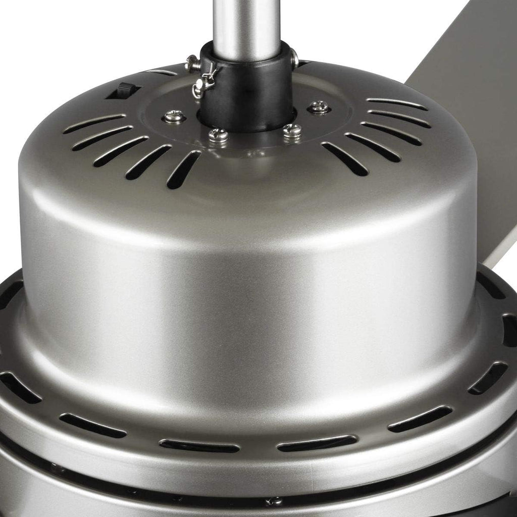Progress Lighting Trevina II Collection 52' Three-Blade Nickel Ceiling Fan