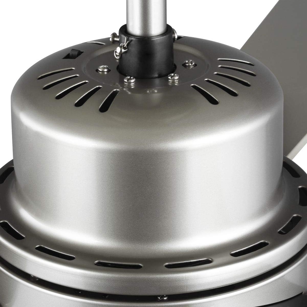 Progress Lighting Trevina II Collection 52' Three-Blade Nickel Ceiling Fan