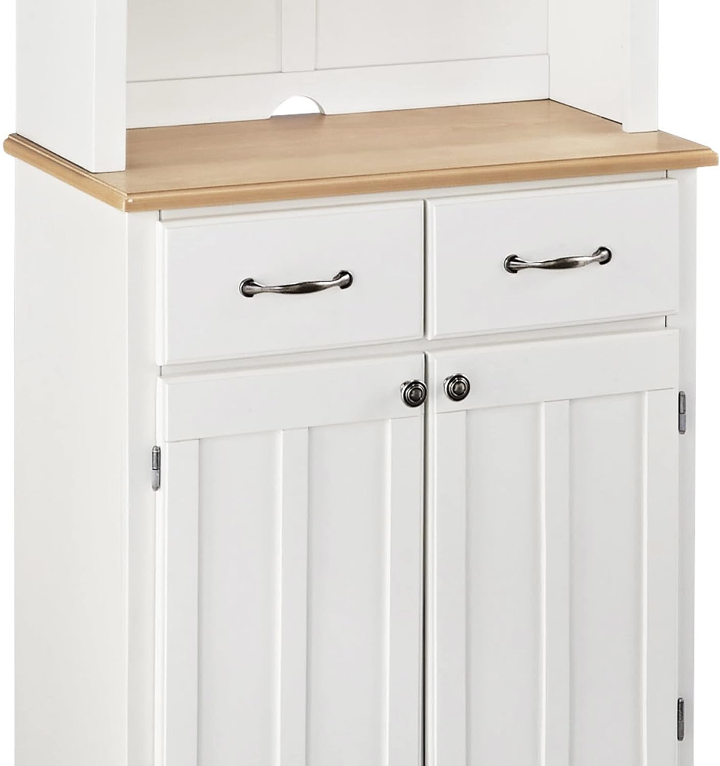homestyles Buffet Of Buffets Off-White Buffet with Hutch
