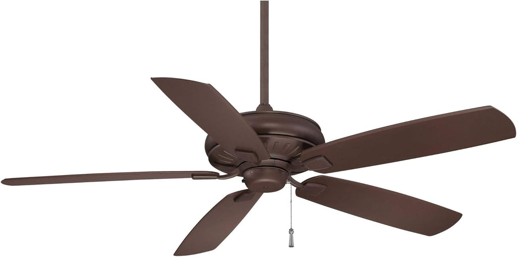 Minka-Aire F532-ORB Sunseeker 60 Inch Outdoor Ceiling Fan Pull Chain in Oil Rubbed Bronze Finish