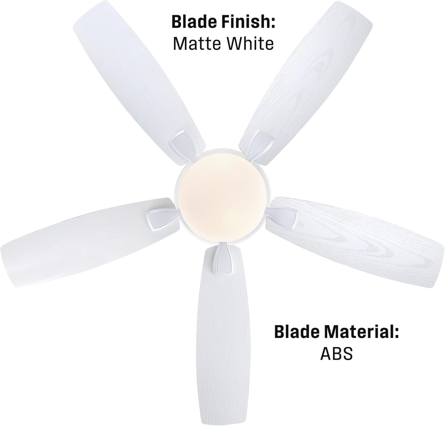 Westinghouse Lighting Contempra Indoor/Outdoor Ceiling Fan, LED Light Fixture with Opal Frosted Glass, Remote Control, 52 Inch, Matte White Finish