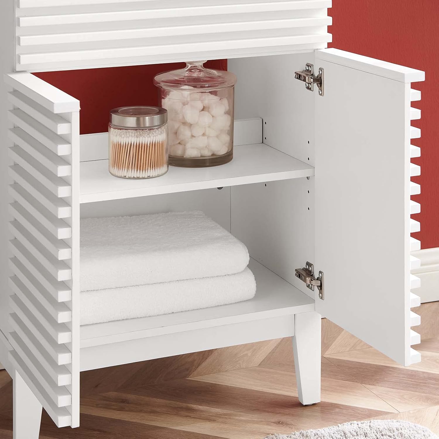 Sink Vanity Cabinet, Wood, White Black, Modern Contemporary, Hotel Bedroom Bathroom Master Suite