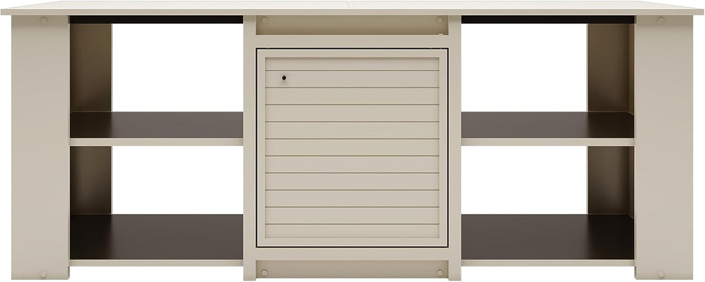 New Age Pet® ECOFLEX® 72' Jumbo Versa Stand, Standard Height Cabinet for Reptile & Small Animal Habitat, Lounge in Maple