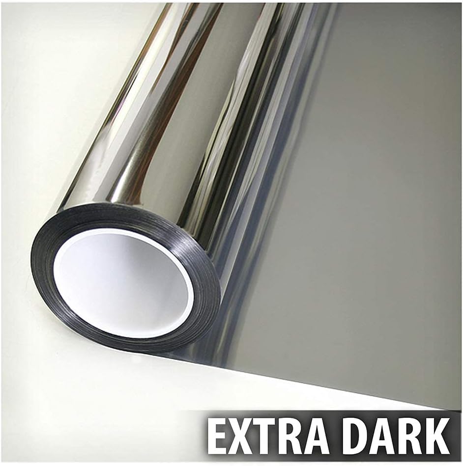 BDF S05 Window Film Daytime Privacy One Way Mirror Silver 5 (60in X 25ft)
