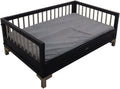 New Age Pet ecoFLEX Manhattan Raised Dog Bed w/Removable Cushion, Large, Espresso