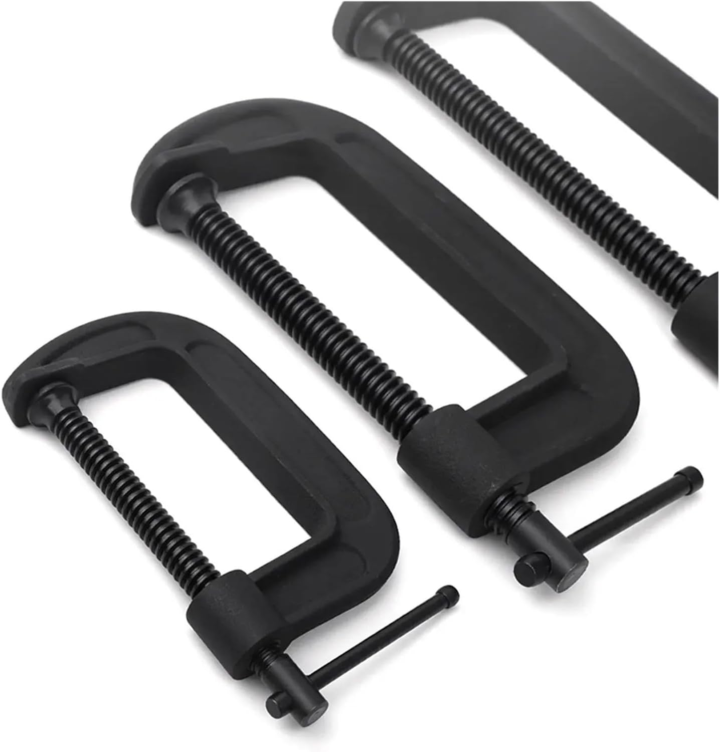Heavy Duty Thick C-type Clamp 1Pcs Wood Working G Clamps Fast Metal Powerful Clamp Fixing Clamp 2 3 4 5 6 8 10 12 Inch(12 inch)