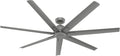 Hunter Fan 72 Inch Casual Matte Silver Finish Outdoor Ceiling Fan With 7 Blades (Renewed)