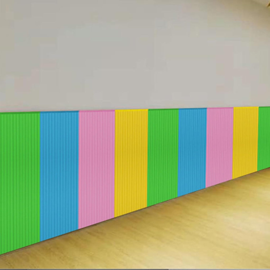 Foam Edge Protectors for Safety, Garage Wall Guards, Bumper Strip for Bedrooms, Playrooms, Headboards, Tables, Chairs, Cabinets - Corner Guard Padding (Blue, 110cm)