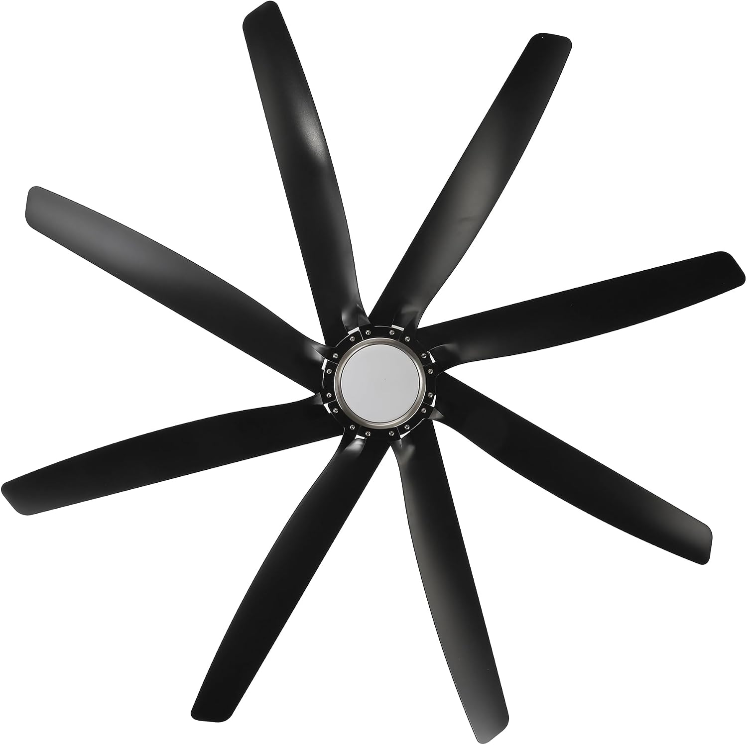 72 Inch Ceiling Fans with Lights and Remote Control, Black Industrial Chandelier Ceiling Fan, Dimmable LED & 3CCT, 6 Speeds Reversible DC Motor, Timer, Lighting Ceiling Fans for Bedroom Living Room