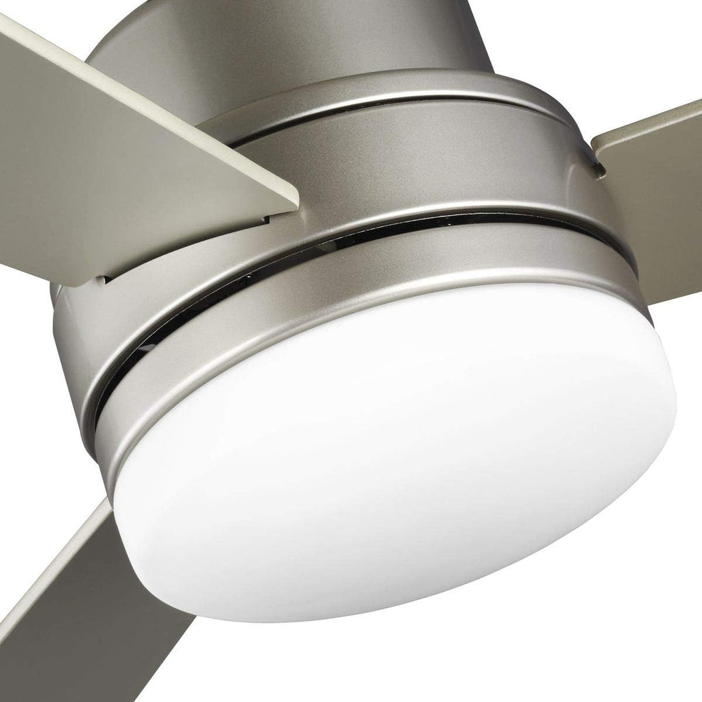 Progress Lighting Trevina II Collection 52' Three-Blade Nickel Ceiling Fan