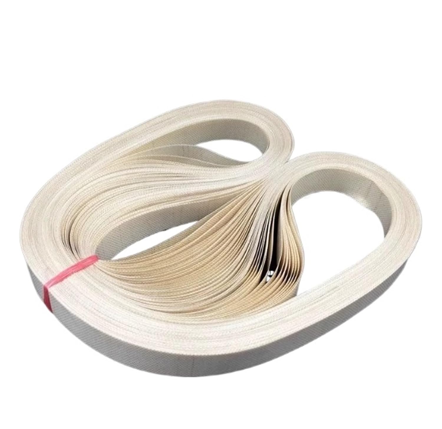 Band Sealer White Belt,Size 750/770/810/1170mm FR900 Continuous Band Sealing Machine Seamless Ring Belt 50pcs/Bag(810x15x0.2mm)