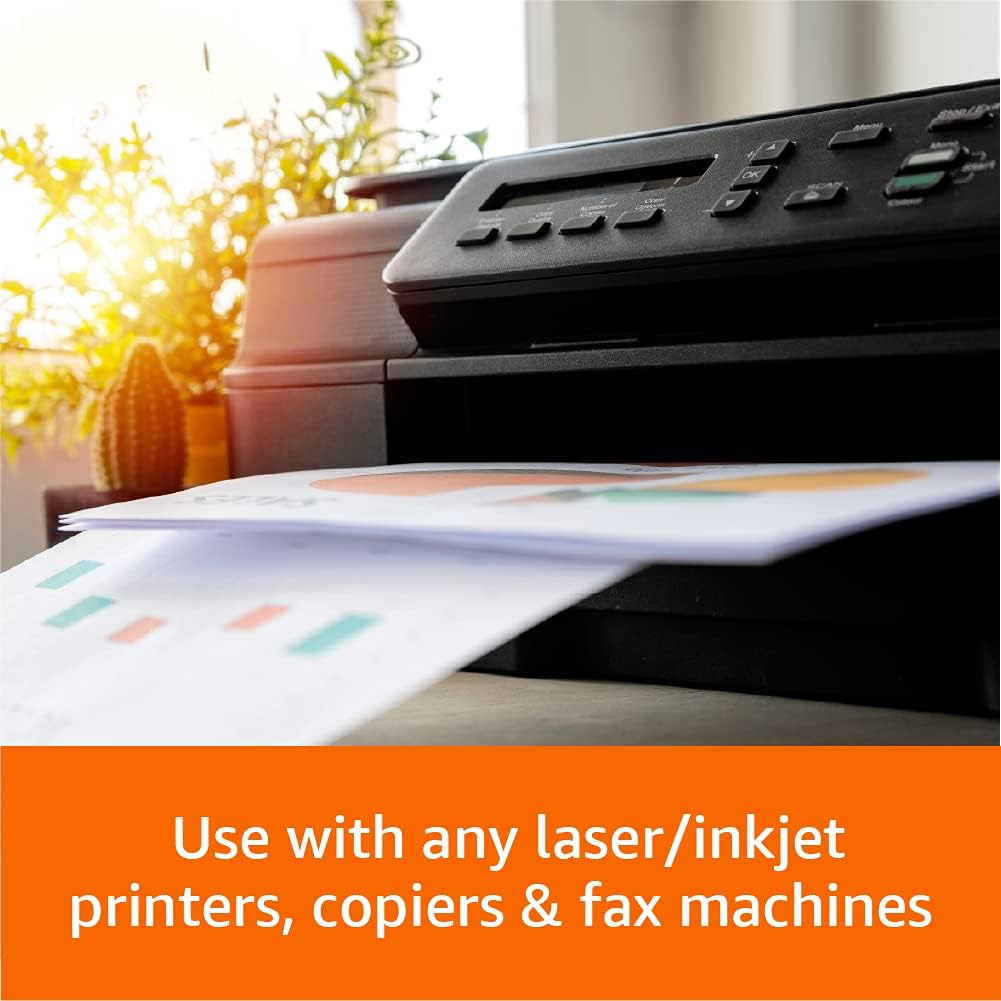 Amazon Basics Multipurpose Copy Printer Paper, 8.5 x 11 Inches, 20 lb, 92 Bright, White, Truckload, 21 Pallet, 8,400 Reams (4.2M Sheets)