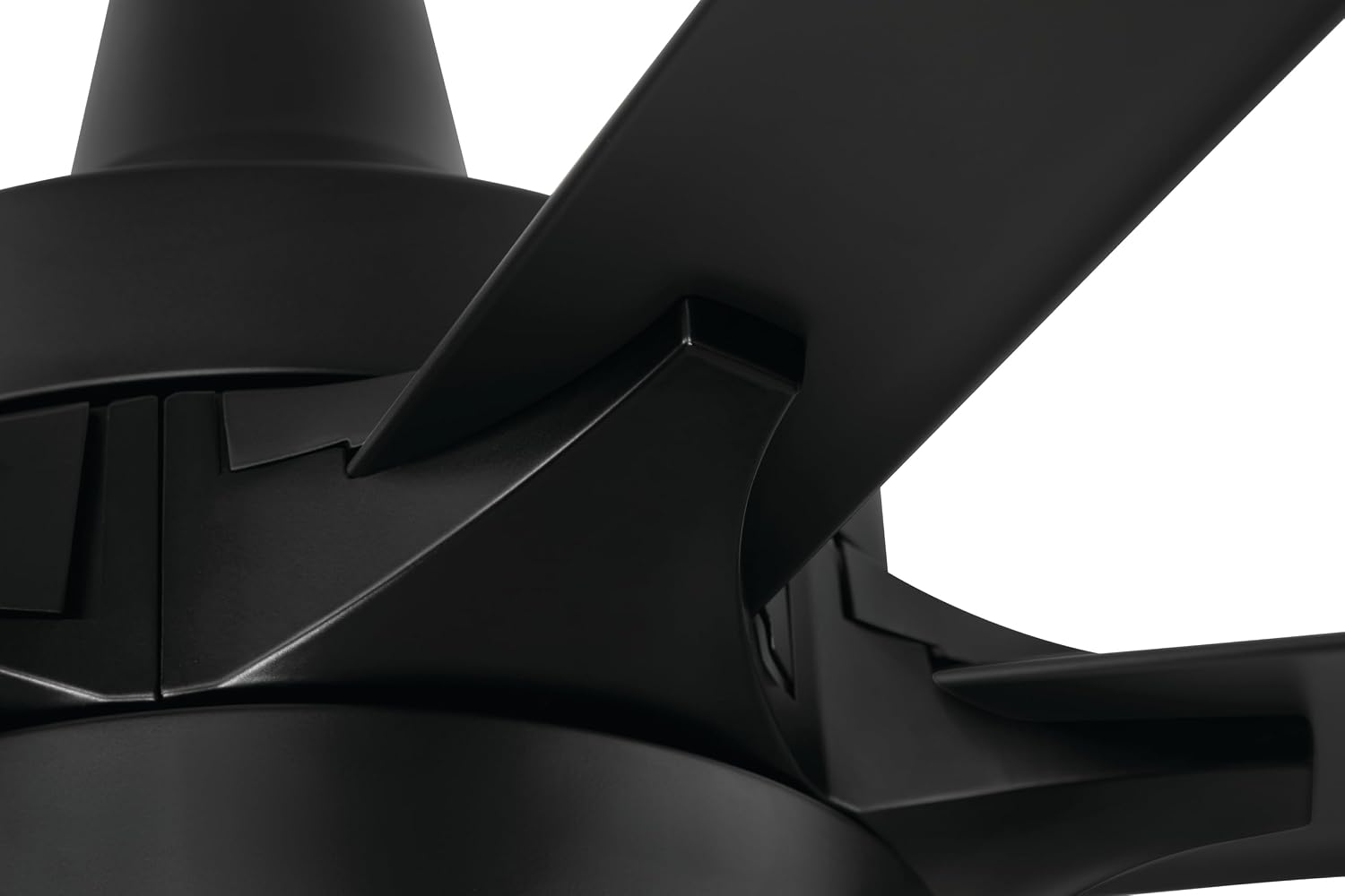 Craftmade Prost 144 in. Flat Black Finish Downrod Only (Flat Ceiling only) Indoor/Outdoor Wi-Fi enabled Smart Ceiling Fan with Optional Integrated LED Light Kit and Remote/Wall Control Included