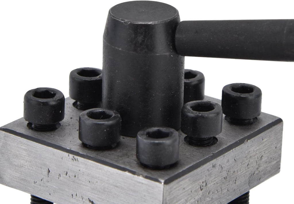 50x50mm Post Vise Clamp, Mini Vice Clamp, Iron Slide Vice Clamp for Lathe Tool 0618 7inx10in 12in 14in