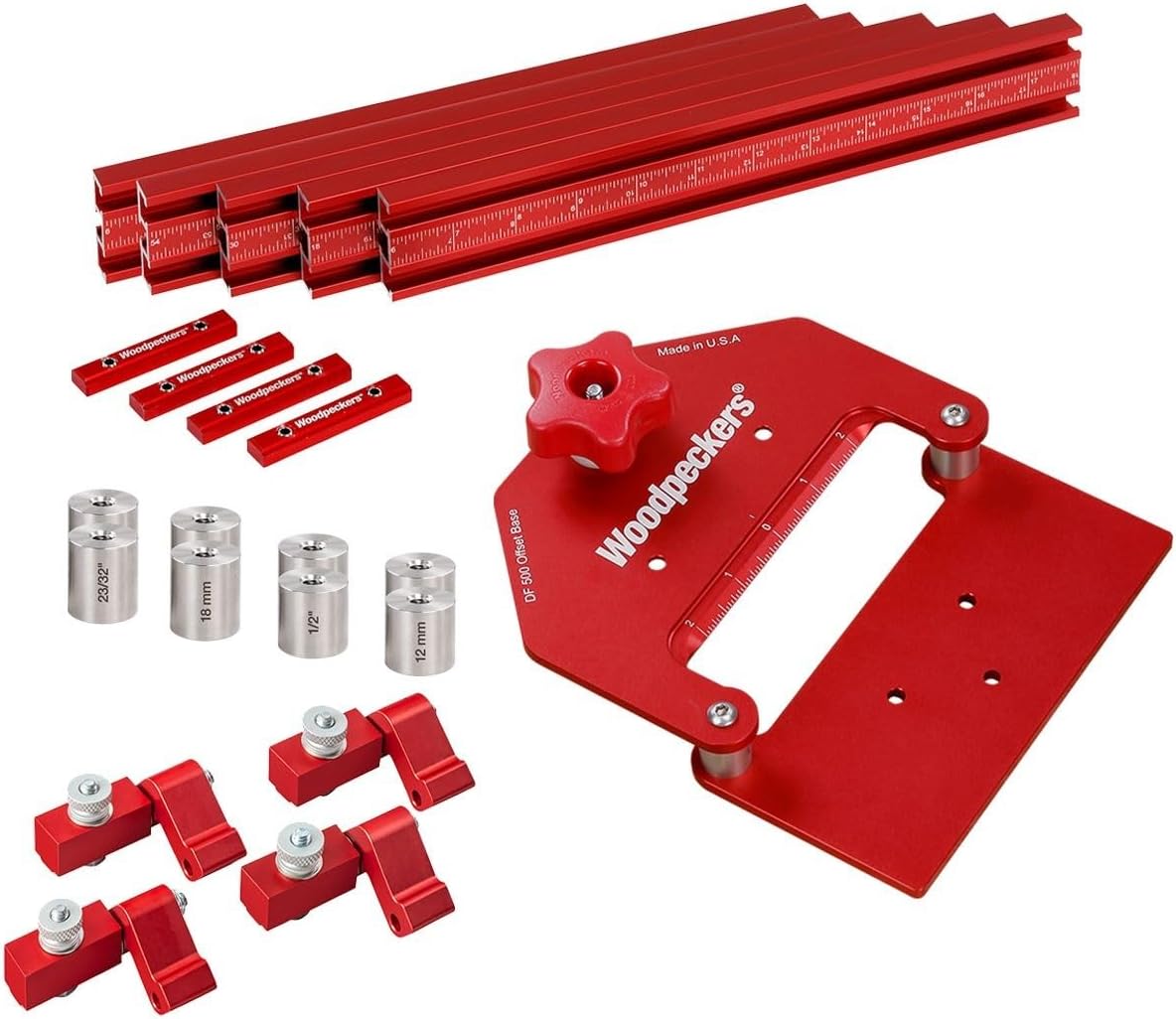 Woodpeckers Offset Base System For Festool Domino, Inch Version - DF500