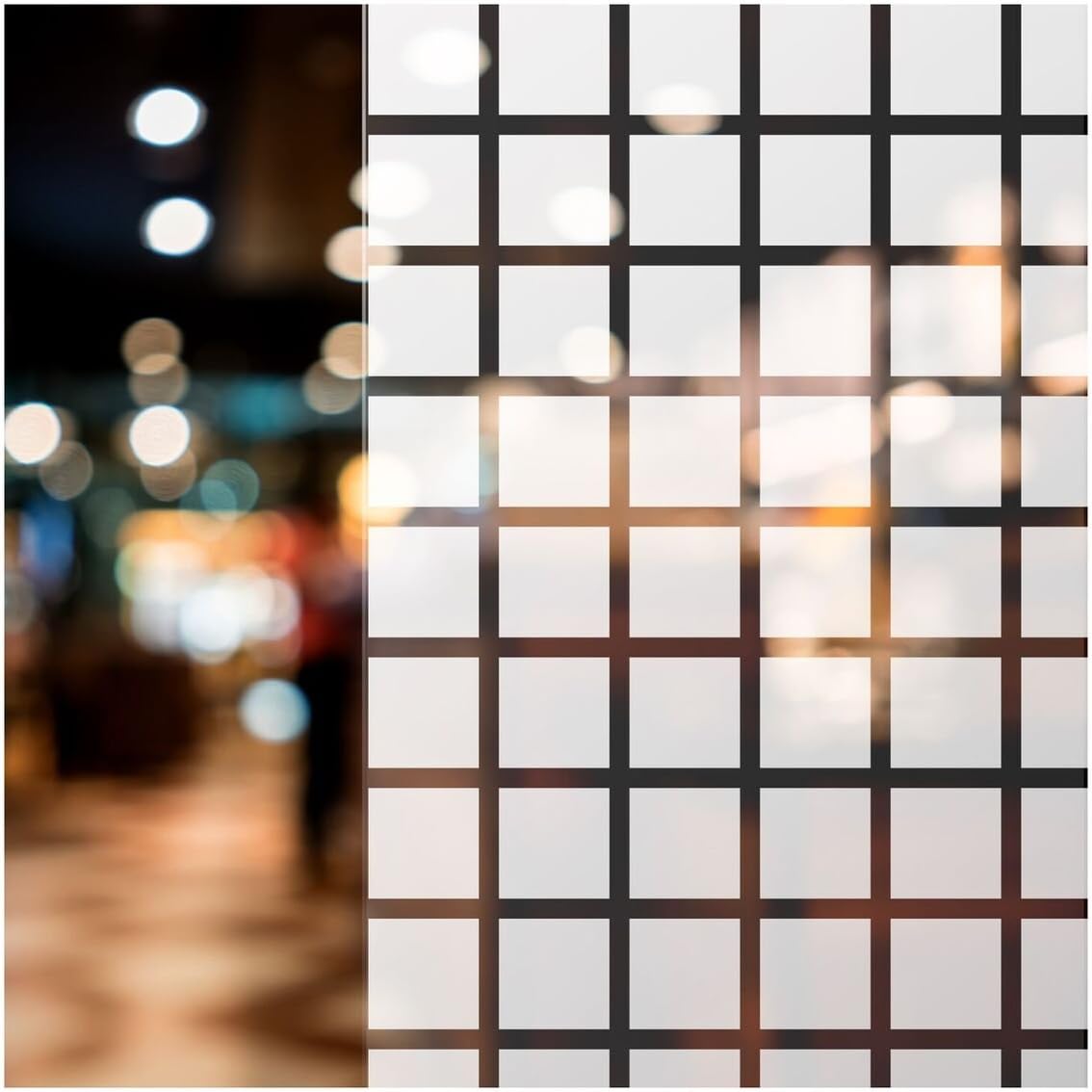 BDF BBL Decorative Window Film Bold Block (1 3/8 Inch Wide Squares) - 60in X 25ft