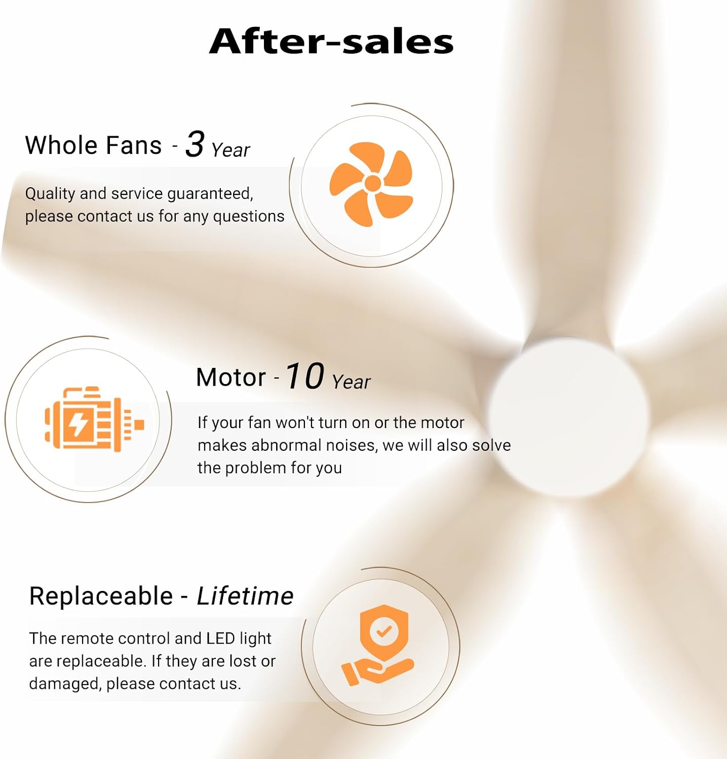 LEDLUX 54' Ceiling Fan with Light - Low Profile Flush Mount Ceiling Fan, 6-Speed Remote Control, Solid Wood, Quiet Reversible DC Motor, Wood/White Finish, for Bedroom, Living Room, Porch