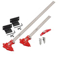Woodpeckers BigCal Woodworking Calipers Deluxe Set, 12in/300mm & 24in/600mm Scales, USA Made, Inside & Outside References & Depth Gauge - BC-DLX